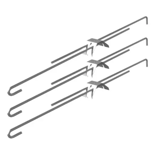 FLATFIX WAVE BEVESTIGINGSPIN (set van 3) 
